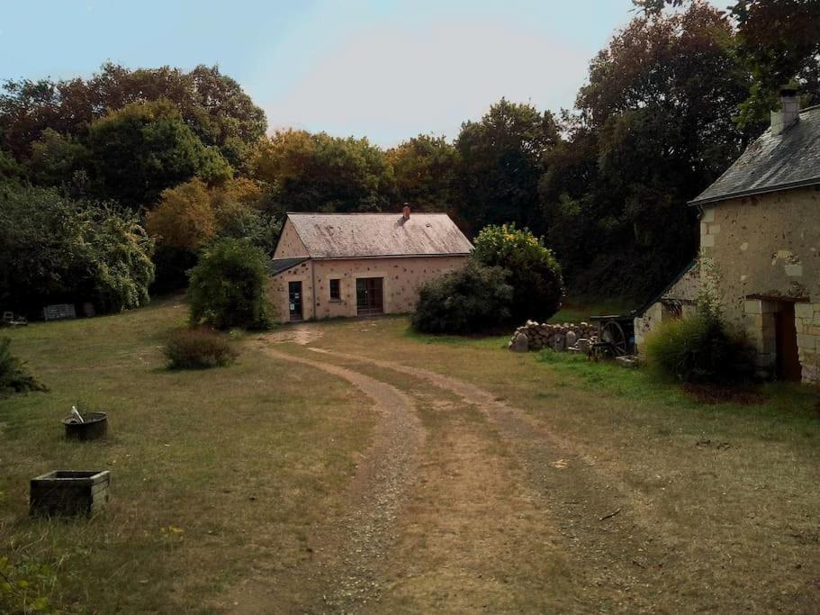 Hotel Le Bois Davy Le Thoureil Exterior foto