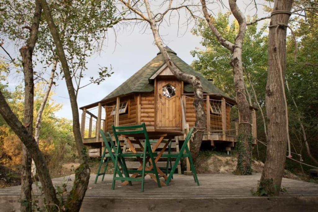 Hotel Le Bois Davy Le Thoureil Exterior foto
